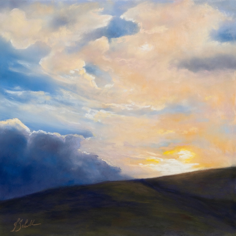 Sunlit Clouds by artist Joycelyn Schedler